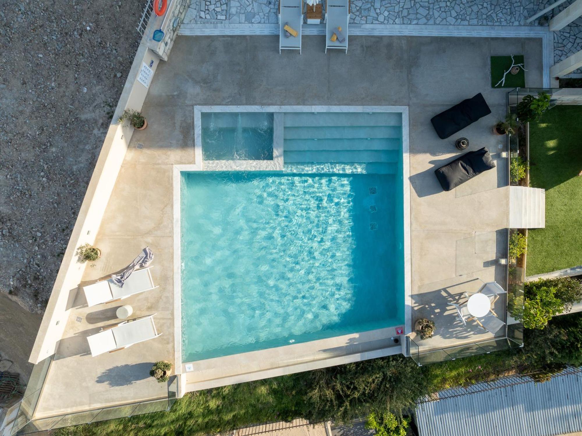 Amazing View Villa Aliki with infinity pool Ligaria  Zewnętrze zdjęcie