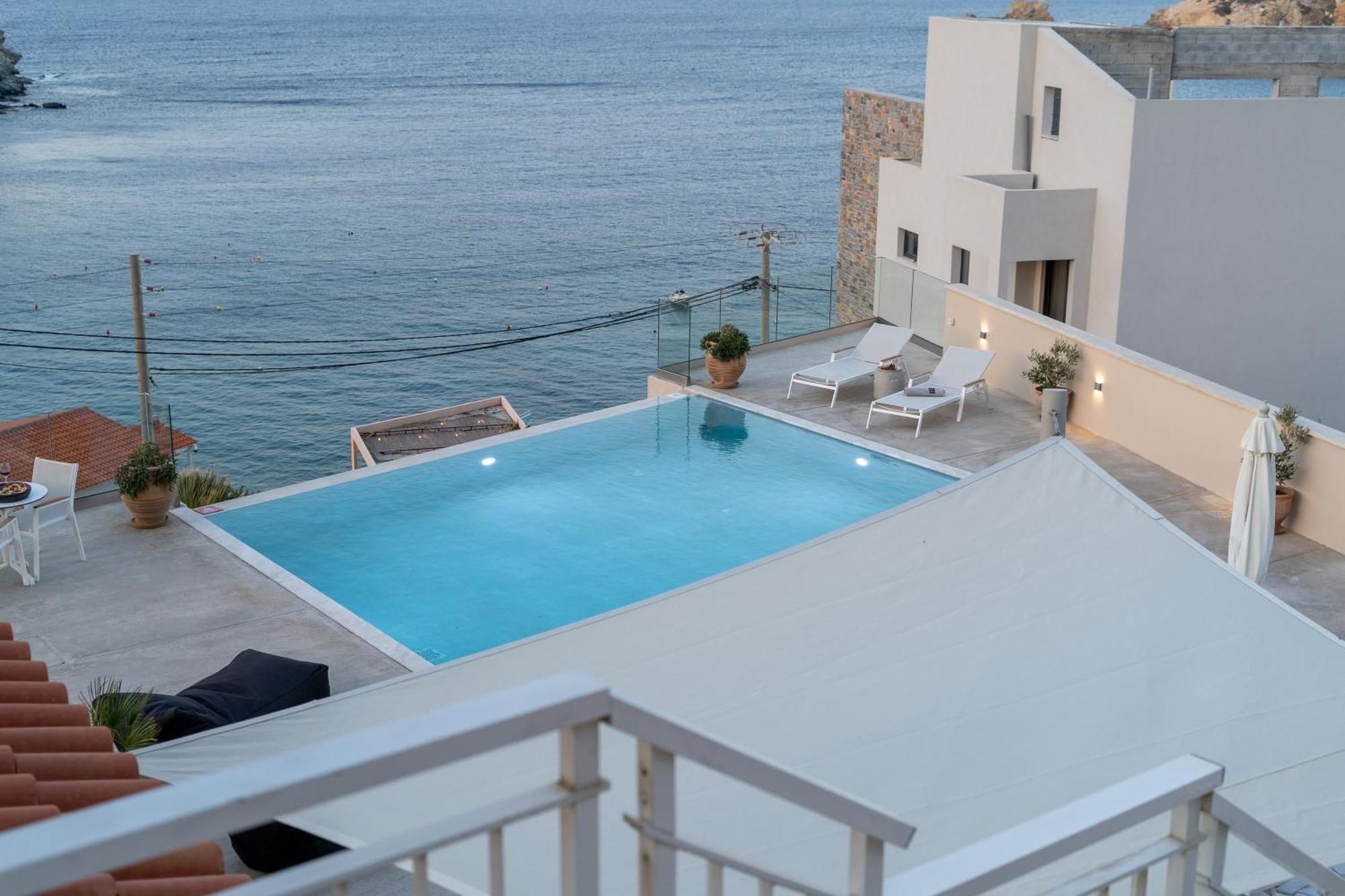 Amazing View Villa Aliki with infinity pool Ligaria  Zewnętrze zdjęcie
